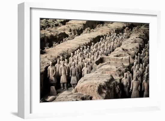 China 10MKm2 Collection - Terracotta Army-Philippe Hugonnard-Framed Photographic Print