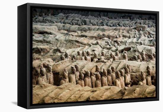 China 10MKm2 Collection - Terracotta Army-Philippe Hugonnard-Framed Stretched Canvas