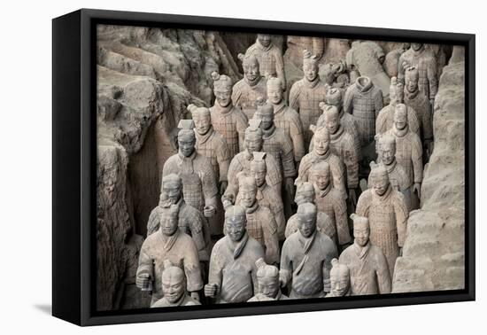 China 10MKm2 Collection - Terracotta Army-Philippe Hugonnard-Framed Stretched Canvas