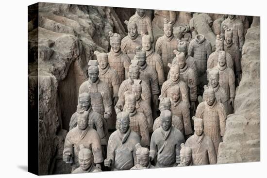 China 10MKm2 Collection - Terracotta Army-Philippe Hugonnard-Stretched Canvas