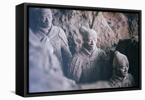 China 10MKm2 Collection - Terracotta Army-Philippe Hugonnard-Framed Stretched Canvas