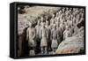 China 10MKm2 Collection - Terracotta Army-Philippe Hugonnard-Framed Stretched Canvas