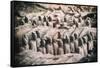 China 10MKm2 Collection - Terracotta Army-Philippe Hugonnard-Framed Stretched Canvas