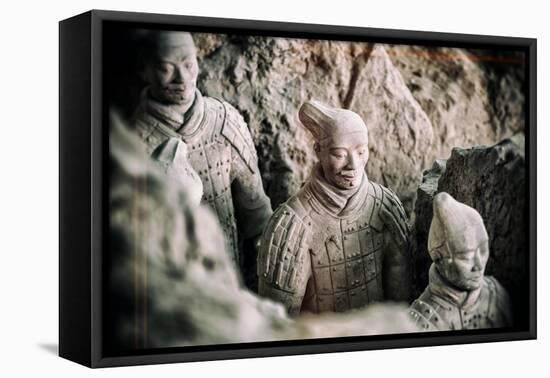 China 10MKm2 Collection - Terracotta Army-Philippe Hugonnard-Framed Stretched Canvas