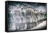 China 10MKm2 Collection - Terracotta Army-Philippe Hugonnard-Framed Stretched Canvas