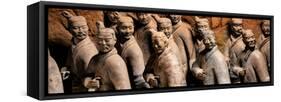 China 10MKm2 Collection - Terracotta Army-Philippe Hugonnard-Framed Stretched Canvas