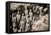 China 10MKm2 Collection - Terracotta Warriors and Horses-Philippe Hugonnard-Framed Stretched Canvas