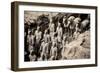 China 10MKm2 Collection - Terracotta Warriors and Horses-Philippe Hugonnard-Framed Photographic Print