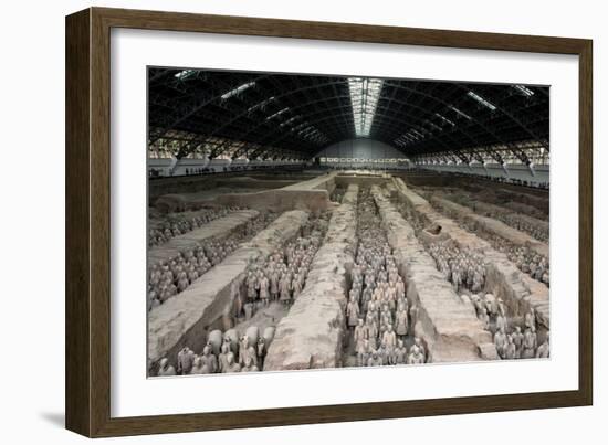 China 10MKm2 Collection - Terracotta Warriors and Horses-Philippe Hugonnard-Framed Photographic Print