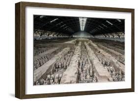 China 10MKm2 Collection - Terracotta Warriors and Horses-Philippe Hugonnard-Framed Photographic Print