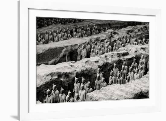 China 10MKm2 Collection - Terracotta Warriors-Philippe Hugonnard-Framed Photographic Print