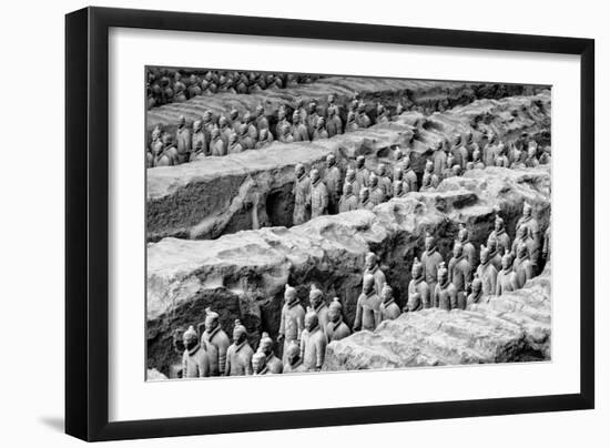 China 10MKm2 Collection - Terracotta Warriors-Philippe Hugonnard-Framed Photographic Print