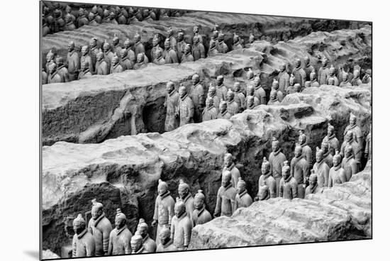 China 10MKm2 Collection - Terracotta Warriors-Philippe Hugonnard-Mounted Photographic Print