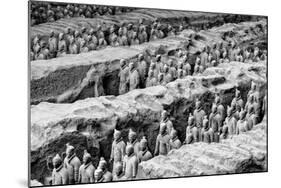 China 10MKm2 Collection - Terracotta Warriors-Philippe Hugonnard-Mounted Photographic Print