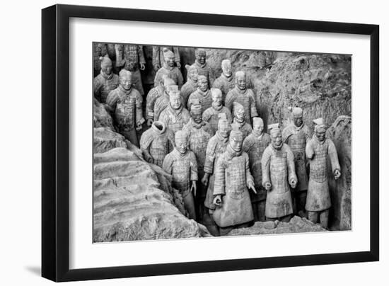 China 10MKm2 Collection - Terracotta Warriors-Philippe Hugonnard-Framed Photographic Print