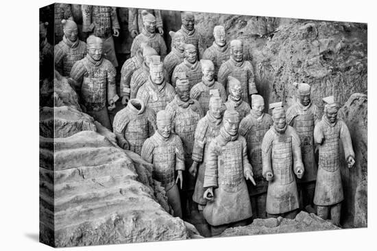 China 10MKm2 Collection - Terracotta Warriors-Philippe Hugonnard-Stretched Canvas