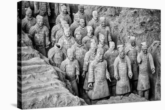 China 10MKm2 Collection - Terracotta Warriors-Philippe Hugonnard-Stretched Canvas