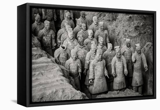 China 10MKm2 Collection - Terracotta Warriors-Philippe Hugonnard-Framed Stretched Canvas