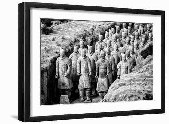 China 10MKm2 Collection - Terracotta Warriors-Philippe Hugonnard-Framed Photographic Print