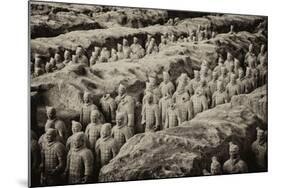 China 10MKm2 Collection - Terracotta Warriors-Philippe Hugonnard-Mounted Photographic Print