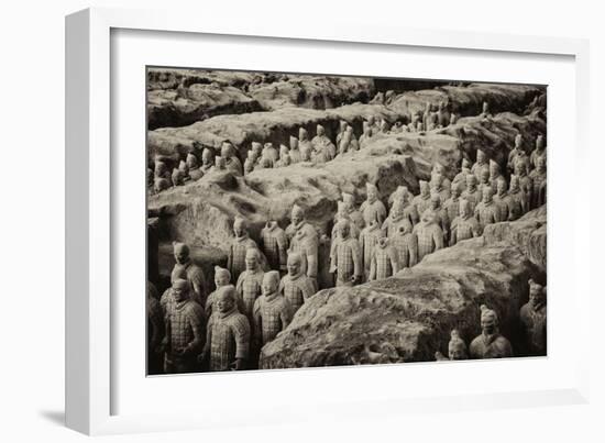 China 10MKm2 Collection - Terracotta Warriors-Philippe Hugonnard-Framed Photographic Print