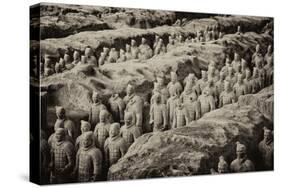 China 10MKm2 Collection - Terracotta Warriors-Philippe Hugonnard-Stretched Canvas