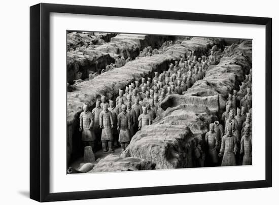 China 10MKm2 Collection - Terracotta Warriors-Philippe Hugonnard-Framed Photographic Print