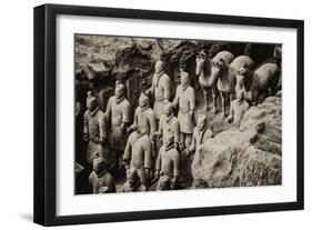 China 10MKm2 Collection - Terracotta Warriors-Philippe Hugonnard-Framed Photographic Print