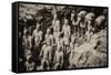 China 10MKm2 Collection - Terracotta Warriors-Philippe Hugonnard-Framed Stretched Canvas