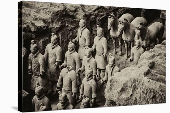 China 10MKm2 Collection - Terracotta Warriors-Philippe Hugonnard-Stretched Canvas