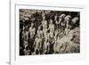 China 10MKm2 Collection - Terracotta Warriors-Philippe Hugonnard-Framed Photographic Print