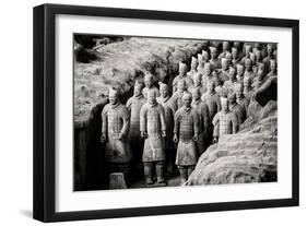 China 10MKm2 Collection - Terracotta Warriors-Philippe Hugonnard-Framed Photographic Print