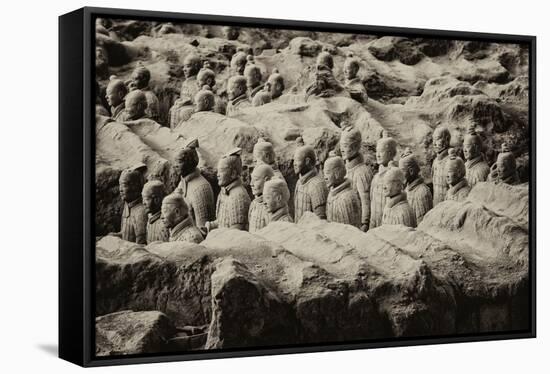 China 10MKm2 Collection - Terracotta Warriors-Philippe Hugonnard-Framed Stretched Canvas