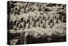 China 10MKm2 Collection - Terracotta Warriors-Philippe Hugonnard-Stretched Canvas