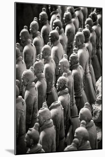 China 10MKm2 Collection - Terracotta Warriors-Philippe Hugonnard-Mounted Photographic Print