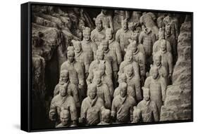 China 10MKm2 Collection - Terracotta Warriors-Philippe Hugonnard-Framed Stretched Canvas