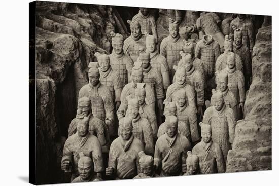 China 10MKm2 Collection - Terracotta Warriors-Philippe Hugonnard-Stretched Canvas