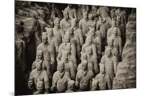 China 10MKm2 Collection - Terracotta Warriors-Philippe Hugonnard-Mounted Photographic Print