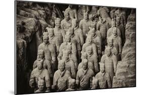 China 10MKm2 Collection - Terracotta Warriors-Philippe Hugonnard-Mounted Photographic Print