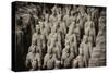 China 10MKm2 Collection - Terracotta Warriors-Philippe Hugonnard-Stretched Canvas