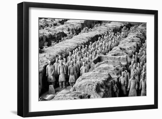 China 10MKm2 Collection - Terracotta Warriors-Philippe Hugonnard-Framed Photographic Print