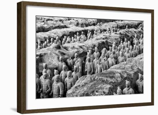 China 10MKm2 Collection - Terracotta Warriors-Philippe Hugonnard-Framed Photographic Print