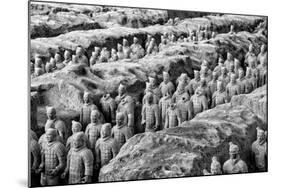 China 10MKm2 Collection - Terracotta Warriors-Philippe Hugonnard-Mounted Photographic Print