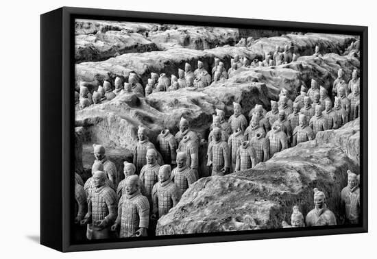 China 10MKm2 Collection - Terracotta Warriors-Philippe Hugonnard-Framed Stretched Canvas