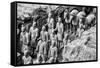 China 10MKm2 Collection - Terracotta Warriors-Philippe Hugonnard-Framed Stretched Canvas