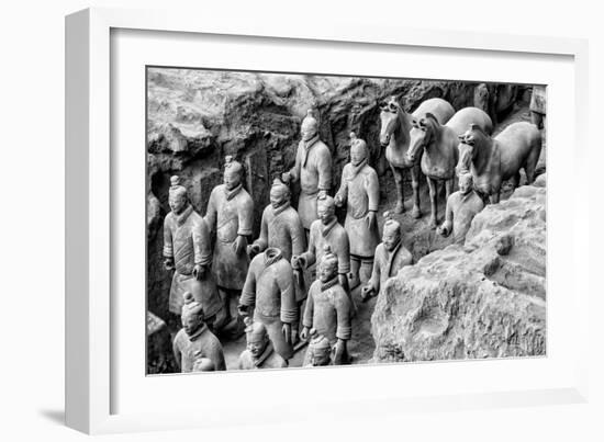 China 10MKm2 Collection - Terracotta Warriors-Philippe Hugonnard-Framed Photographic Print