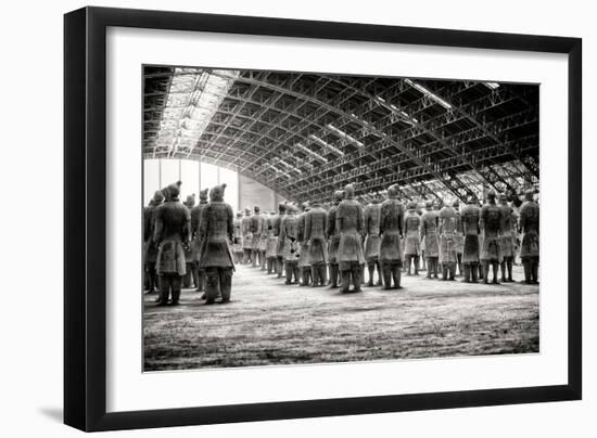 China 10MKm2 Collection - Terracotta Warriors-Philippe Hugonnard-Framed Photographic Print