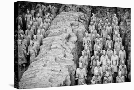 China 10MKm2 Collection - Terracotta Warriors-Philippe Hugonnard-Stretched Canvas