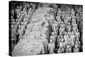 China 10MKm2 Collection - Terracotta Warriors-Philippe Hugonnard-Stretched Canvas