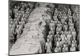 China 10MKm2 Collection - Terracotta Warriors-Philippe Hugonnard-Mounted Photographic Print